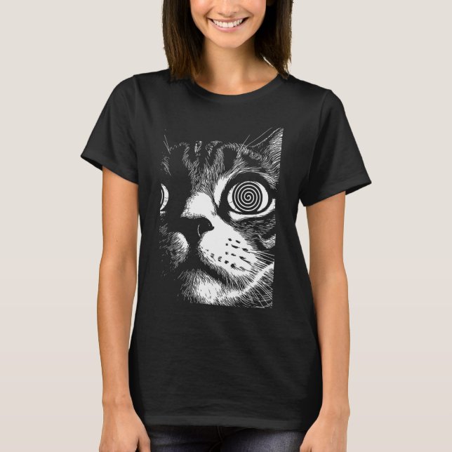 Camiseta Trippy Cat Pastel Gótico Gótico Grunge Alt Punk We (Frente)