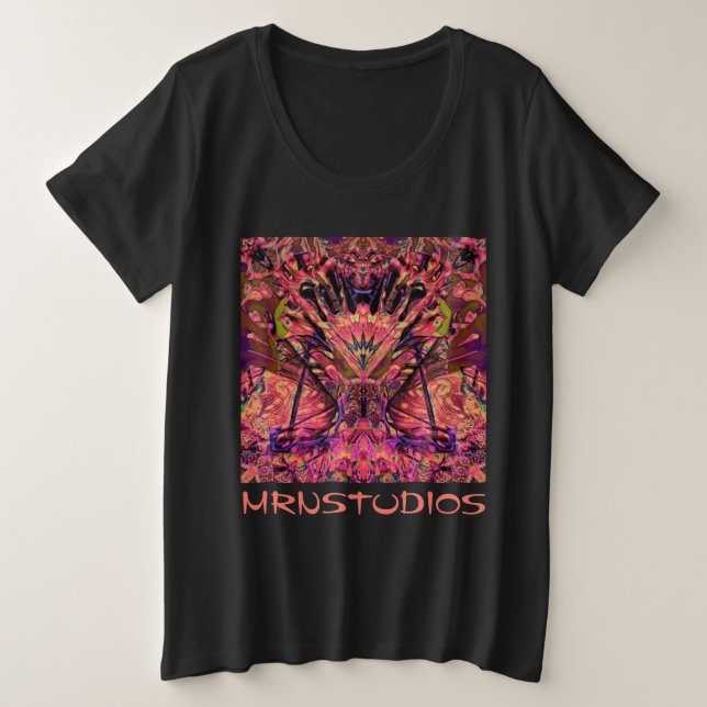 Camiseta Trippy Garland (Frente do Design)