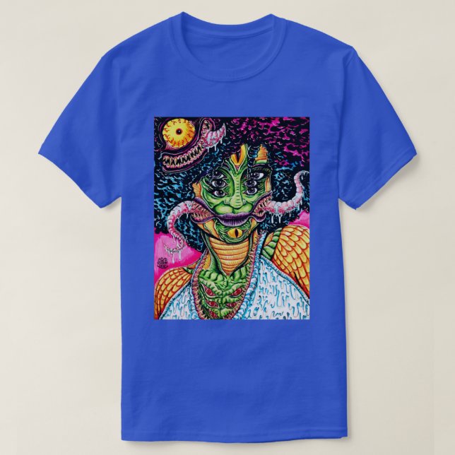 Camiseta Trippy Lady (Frente do Design)