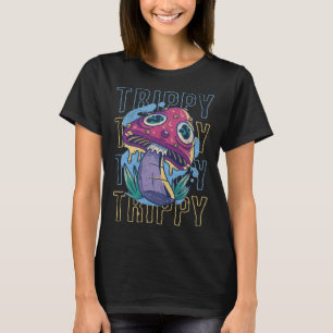 Camiseta Trippy Mushroom Groovy Cottagecore Cute Hippie 80s