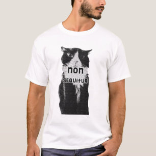 Camiseta Trippy: Não tshirt do gato do sequitur