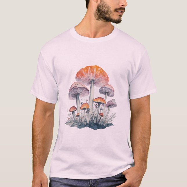 Camiseta Trippy Psychedelic Mushrom (Frente)