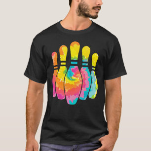Camiseta Trippy Rainbow Hippie Tie Dye Boliche