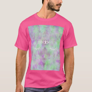 Camiseta Trippy Third Eye Tie Dye Graphic