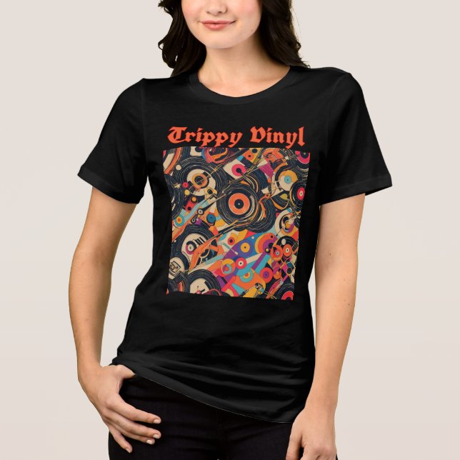 Camiseta Trippy Vinyl (Frente)