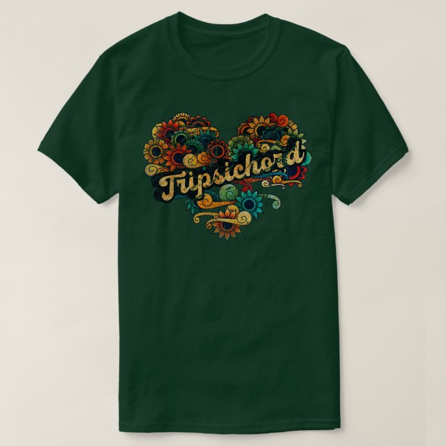 Camiseta Tripsichord Music Box Gloomy (Frente do Design)