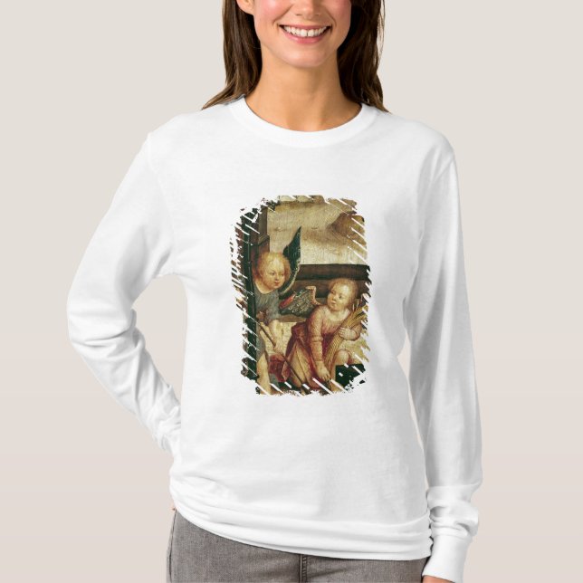 Camiseta Triptych da adoração da criança (Frente)