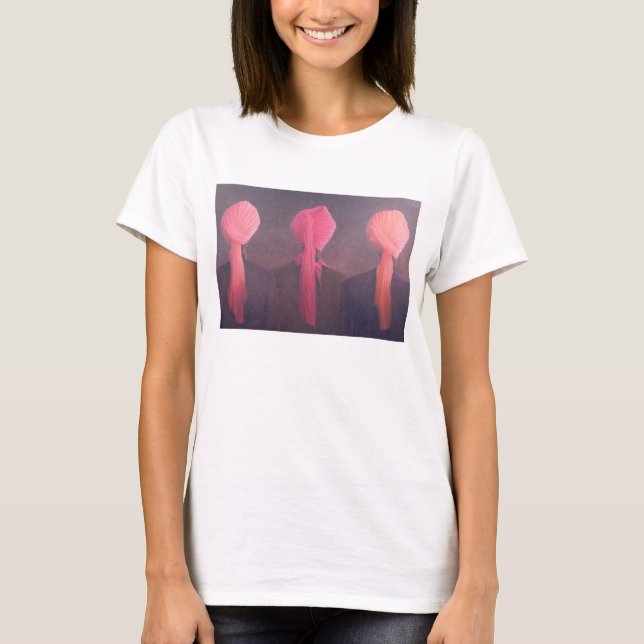 Camiseta Triptych do turbante (Frente)