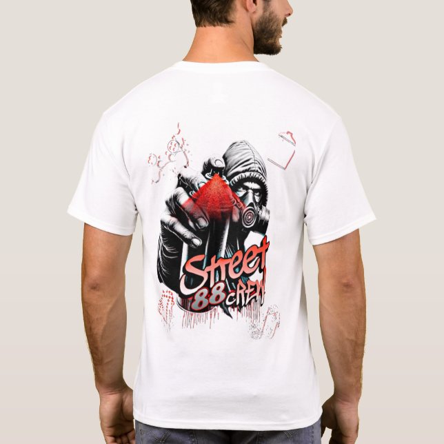 Camiseta Tripulação 88: Legado no Concreto (Verso)