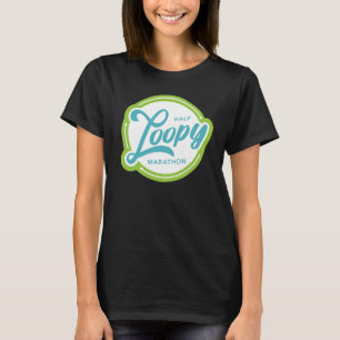 Camiseta Tripulação básica com meio circuito - Logotipo