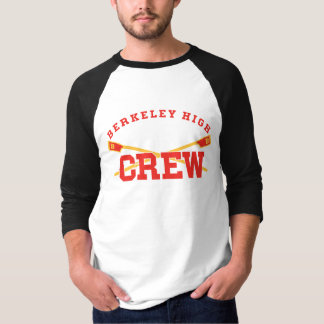 Camiseta Tripulação BHS - Capa 3/4 com logotipo retrorrefle