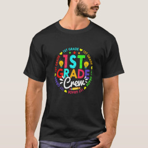 Camiseta Tripulação Da Classe 1rua De Volta Ao Primeiro Dia