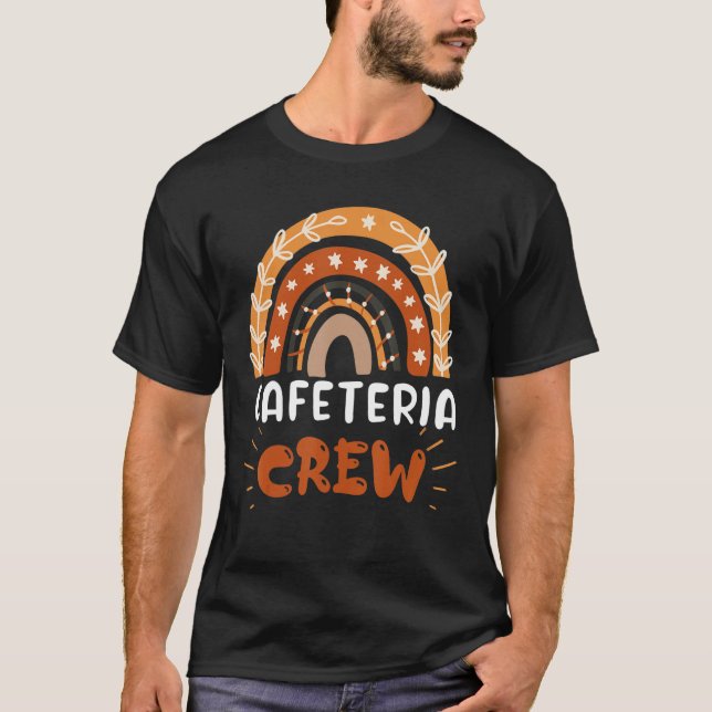 Camiseta Tripulação da Lady Cafeteria de Almoço (Frente)
