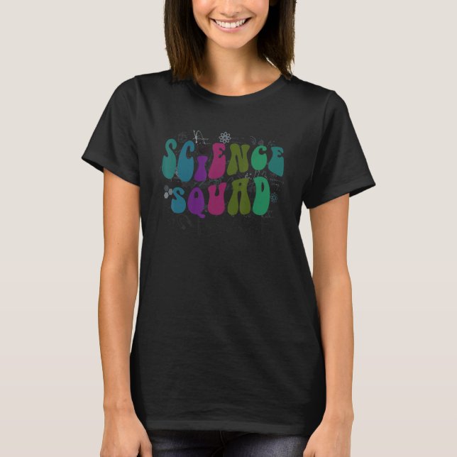 Camiseta Tripulação da Tecnologia de Groovy SQUAD SCIENCE M (Frente)