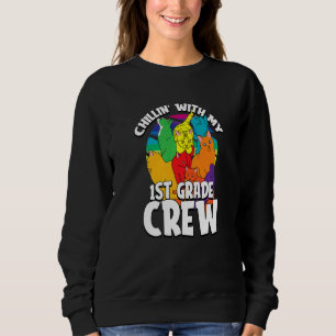 Camiseta Tripulação De 1rua De Volta Para Estudantes De Gat