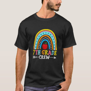 Camiseta Tripulação De 7 Grau Arco-Íris No Primeiro Dia De