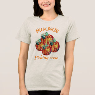Camiseta Tripulação de abóbora