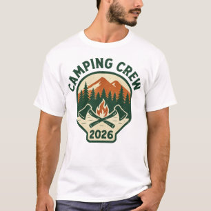 Camiseta Tripulação de acampamento 2026