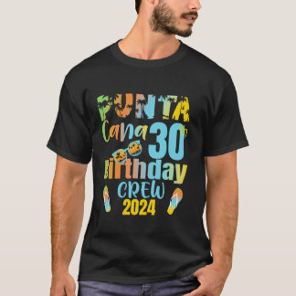 Camiseta Tripulação de aniversário de 30 anos Punta Cana, 3