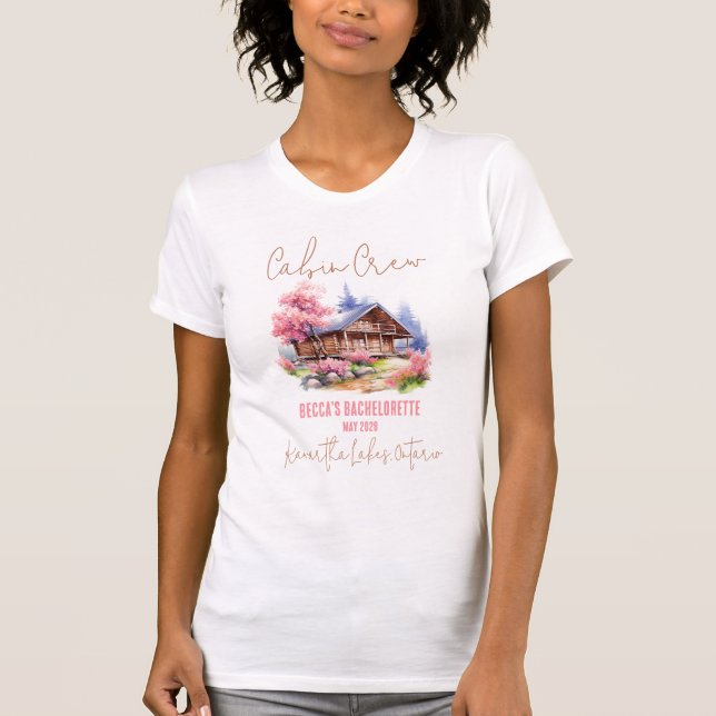 Camiseta Tripulação de Cabine Antes de Eu Me Casar! Fim de  (Frente)