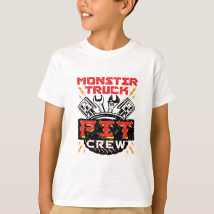 Camiseta Tripulação de Caminhões Monstros