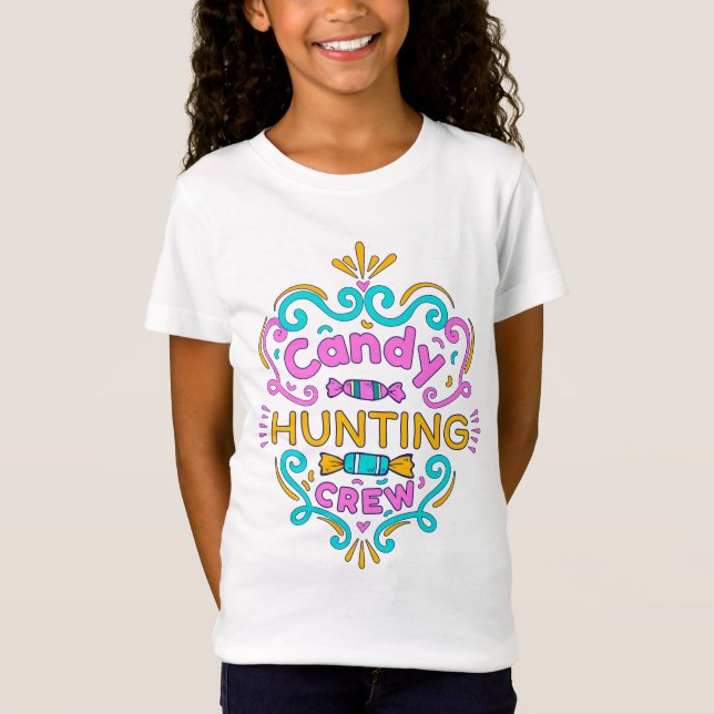 Camiseta Tripulação De Candy Com Flores Coloridas (Frente)