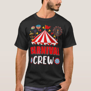 Camiseta Tripulação de Carnaval Funcionarios de Circo Engra