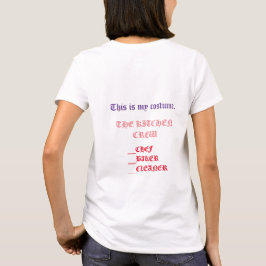 CAMISETA TRIPULAÇÃO DE COZINHA