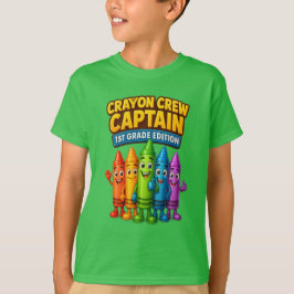 Camiseta Tripulação de Crayon Capitão Tee rua