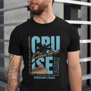 Camiseta Tripulação de Cruzeiro Reunião de Família Personal