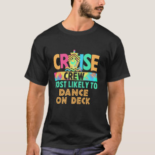 Camiseta Tripulação De Cruzeiros Com Férias Secas Mais Susc