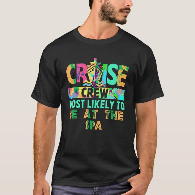 Camiseta Tripulação De Cruzeiros Com Férias Secas Mais Susc (Frente)