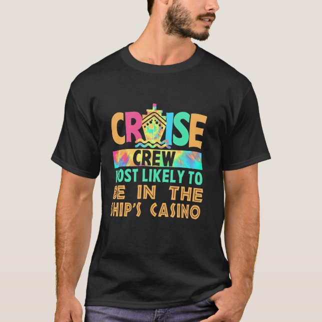Camiseta Tripulação De Cruzeiros De Férias Mais Susceptível (Frente)