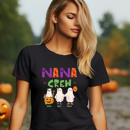 CAMISETA TRIPULAÇÃO DE FANTASIA DE NANA PERSONALIZADA E ENG