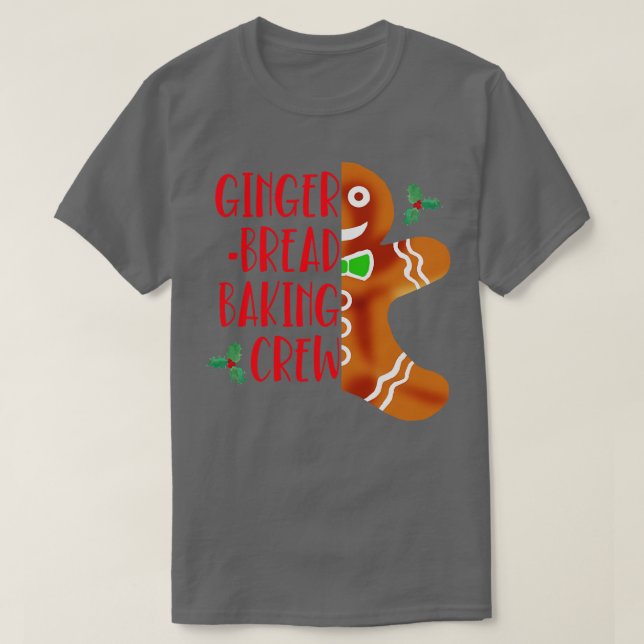 CAMISETA TRIPULAÇÃO DE GINGERBREAD (Frente do Design)