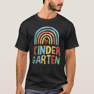 Camiseta Tripulação de Kinder Jardim de Infância Aluno e Pr