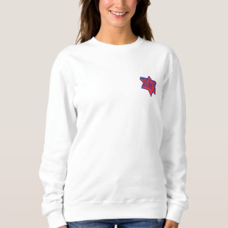 Camiseta Tripulação de Mulheres da EJH em Branco