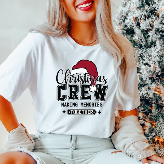 Camiseta Tripulação de Natal (Criador carregado)