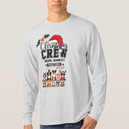 Camiseta Tripulação de Natal de Homens