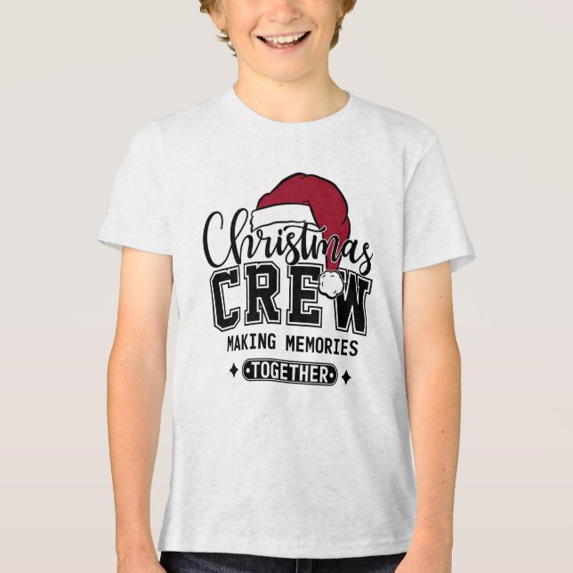 Camiseta Tripulação de Natal Familiar (Frente)