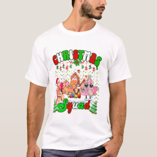 Camiseta Tripulação de Natal Familiar Engraçada