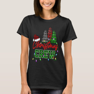 Camiseta Tripulação de Natal Três Árvores Buffalo Xadrez Co