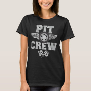 Camiseta Tripulação De Pit Para Alojamento De Parceiros De
