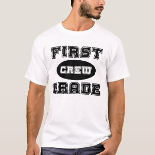 Camiseta Tripulação de primeiro grau personalizável