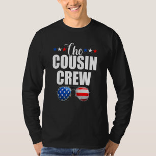 Camiseta Tripulação De Primo Patriótica 4 De Julho De Toda 