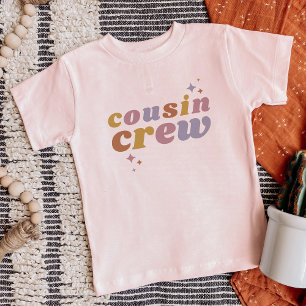 Camiseta Tripulação de Primo Retro Crianças Correspondent
