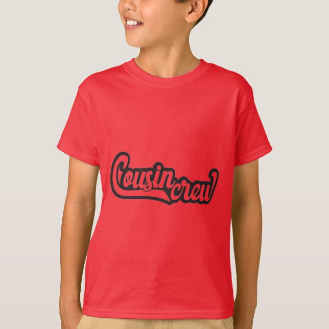 Camiseta Tripulação de Primos (Frente)
