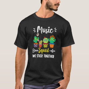 Camiseta Tripulação de Professores de Música para Escolas d
