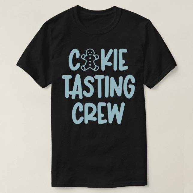 Camiseta Tripulação de Provando de Cookie (Frente do Design)