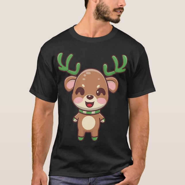 Camiseta Tripulação de Rebeldes Cutes de Natal (Frente)